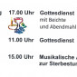Gründonnerstag und Karfreitag