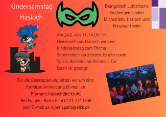 Kindersamstag
